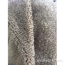 100% Polyester Melange Garnfarbe Sherpa Fleece